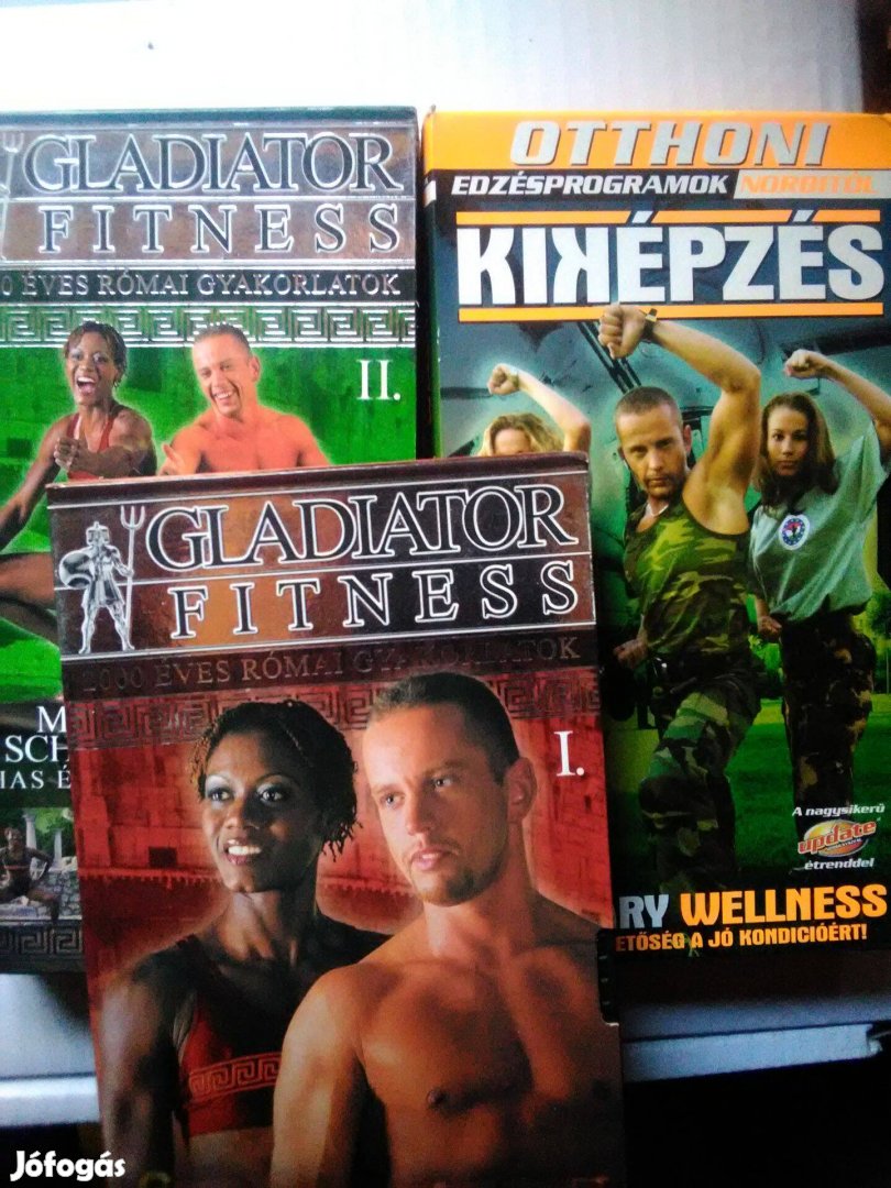 Gladiátor Fitness I-II., Kiképzés VHS (Schobert)