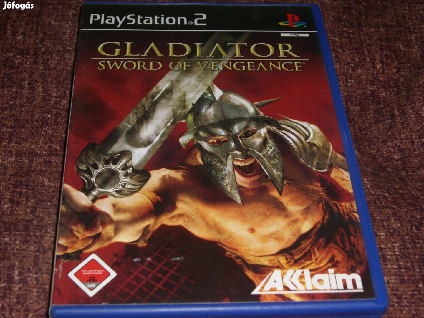Gladiator Sword of Vengeance Playstation 2 eredeti lemez ( 4000 Ft )