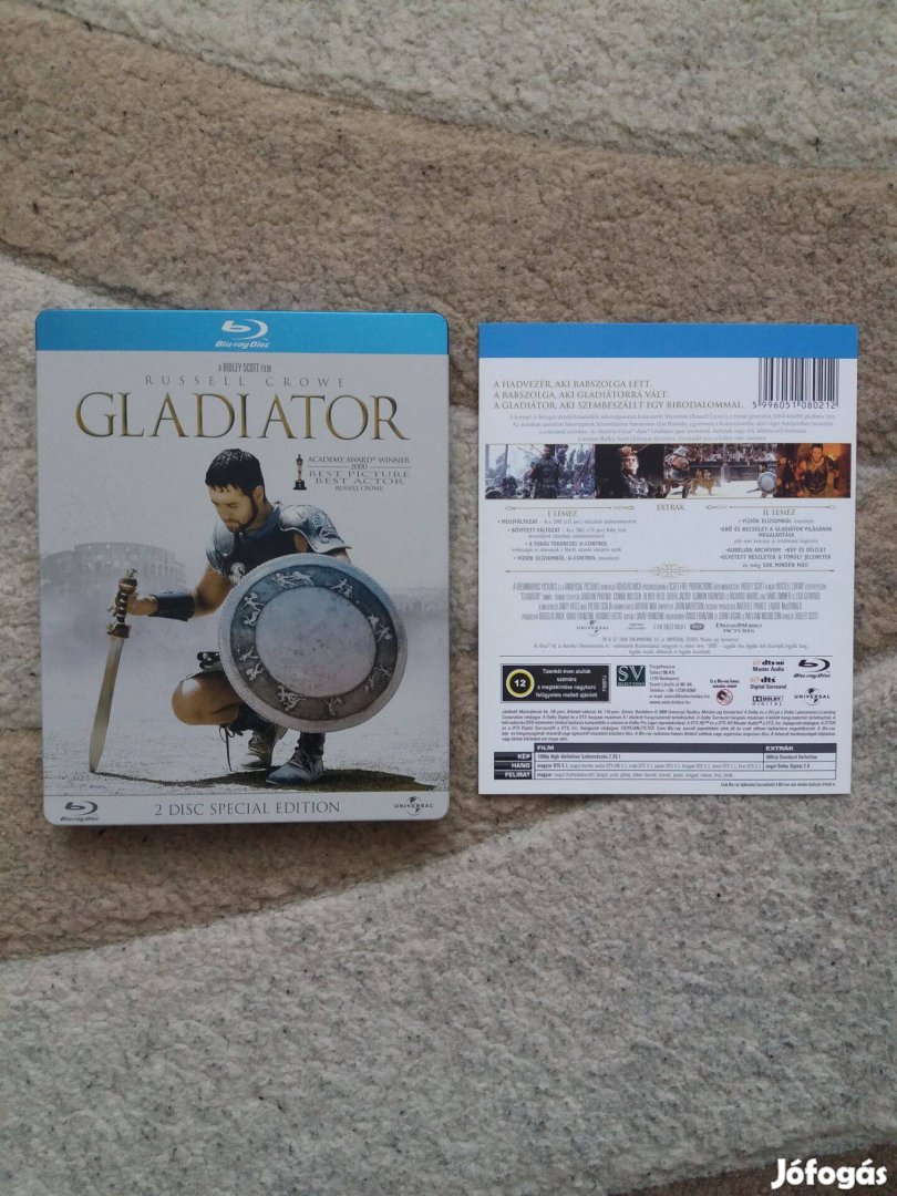 Gladiátor (2 BD - Steelbook)