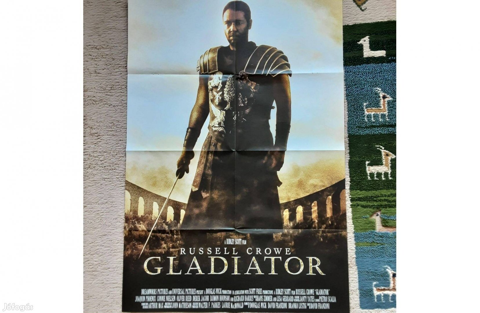 Gladiátor Mi vagyunk Azahriah film poszter, plakát 80 x 56