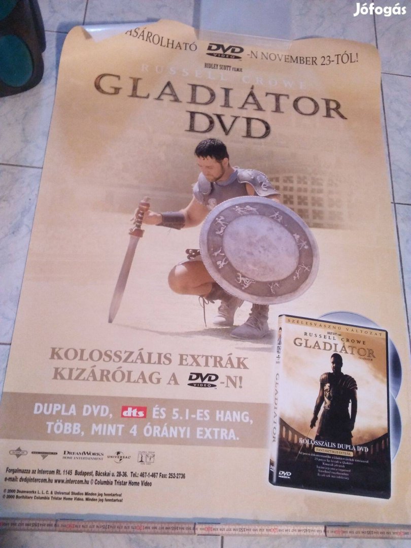 Gladiátor plakát eladó