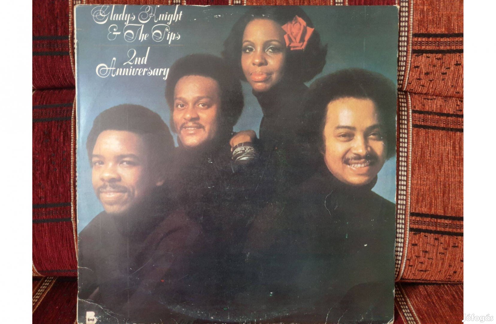 Gladys Knight & The Tips - 2nd Anniversary hanglemez bakelit lemez