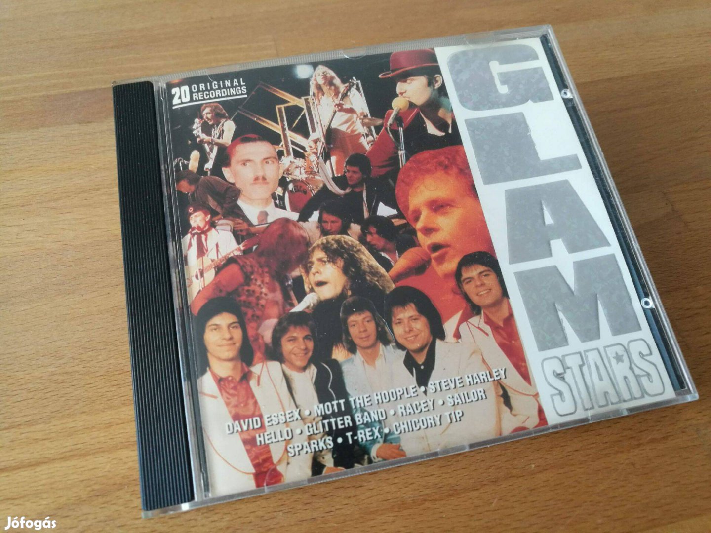 Glam stars - 20 original recordings (Wisepack Ltd., UK, 1993, CD)