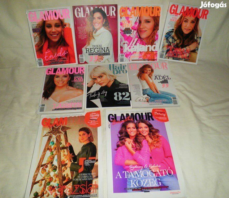 Glamour női ujj magazinok 9db