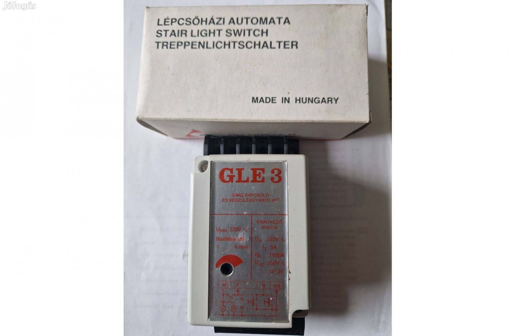 Gle-3 lépcsőházi automata Ganz KK