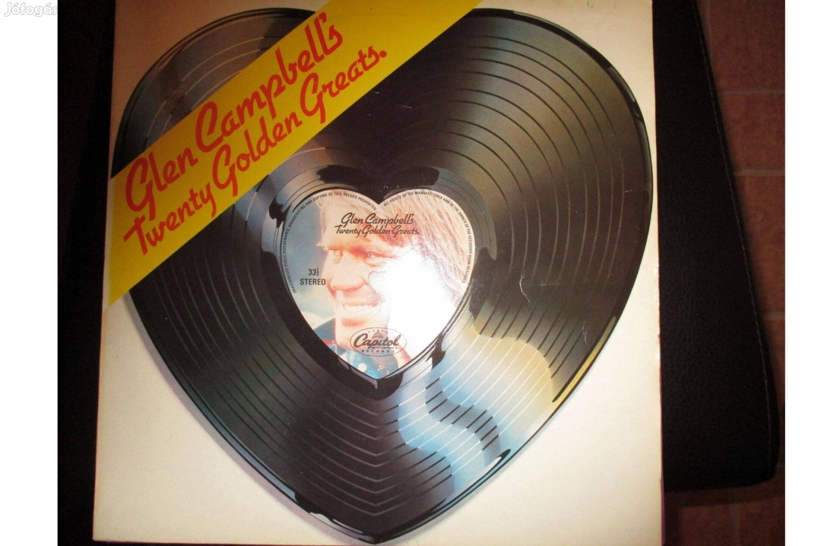 Glen Campbells bakelit hanglemez eladó