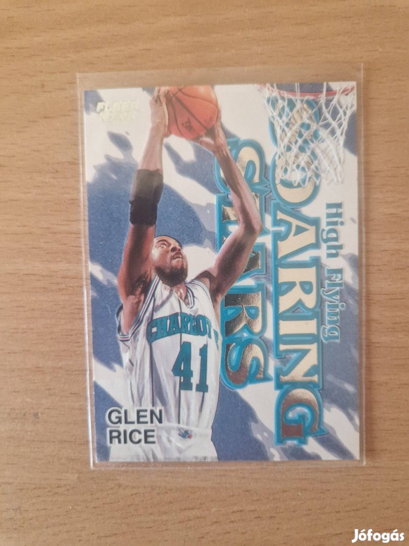 Glen Rice Fleer 1997-98 High Flying Soaring Stars