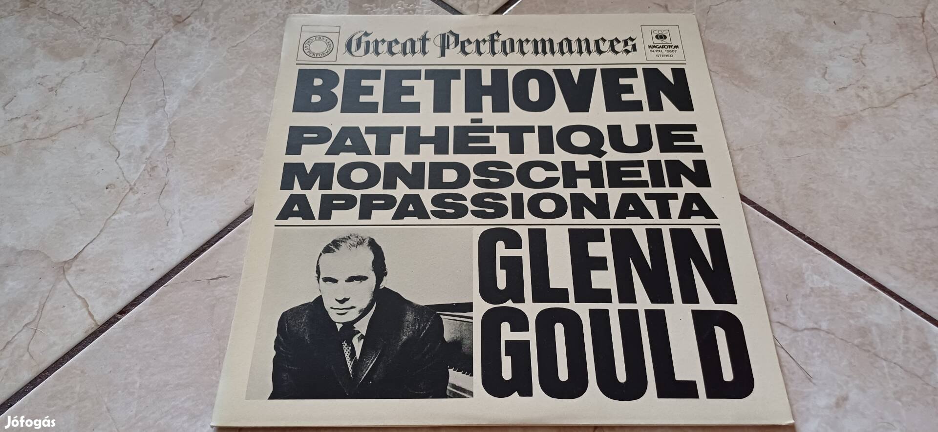 Glenn Gould bakelit hanglemez