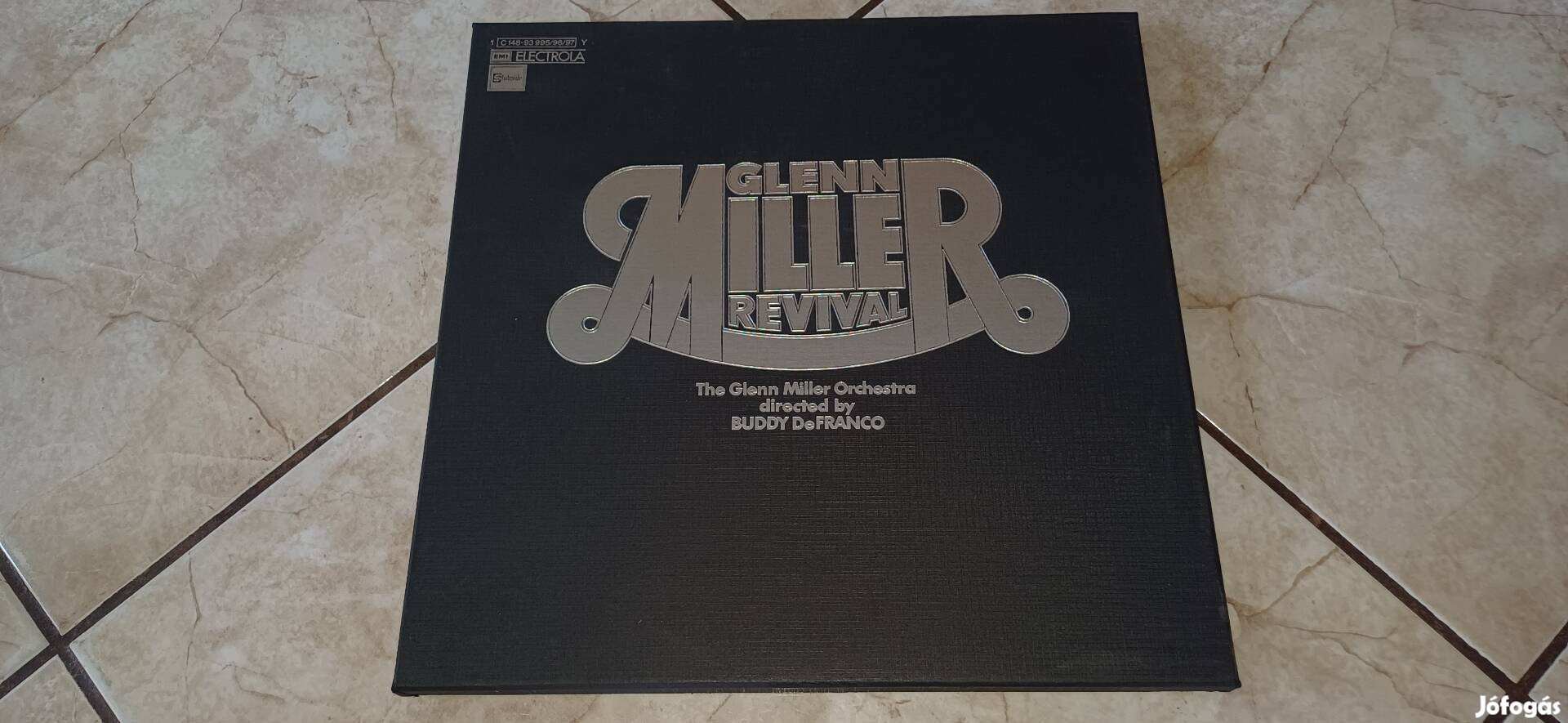 Glenn Miller 3db bakelit lemez album