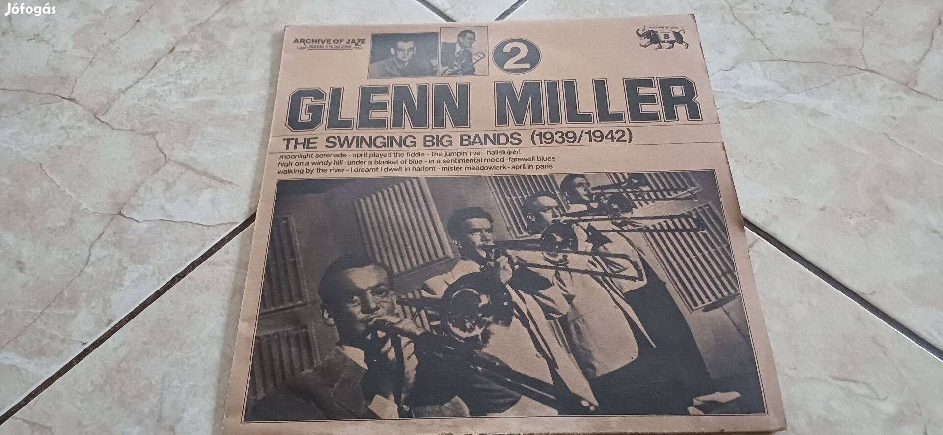 Glenn Miller bakelit hanglemez