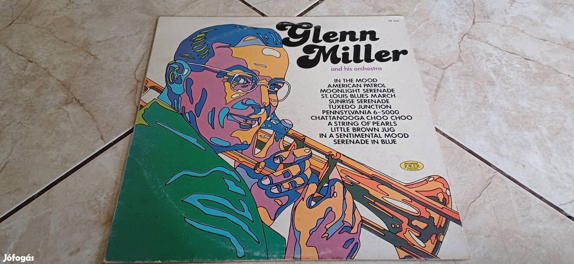 Glenn Miller bakelit hanglemez