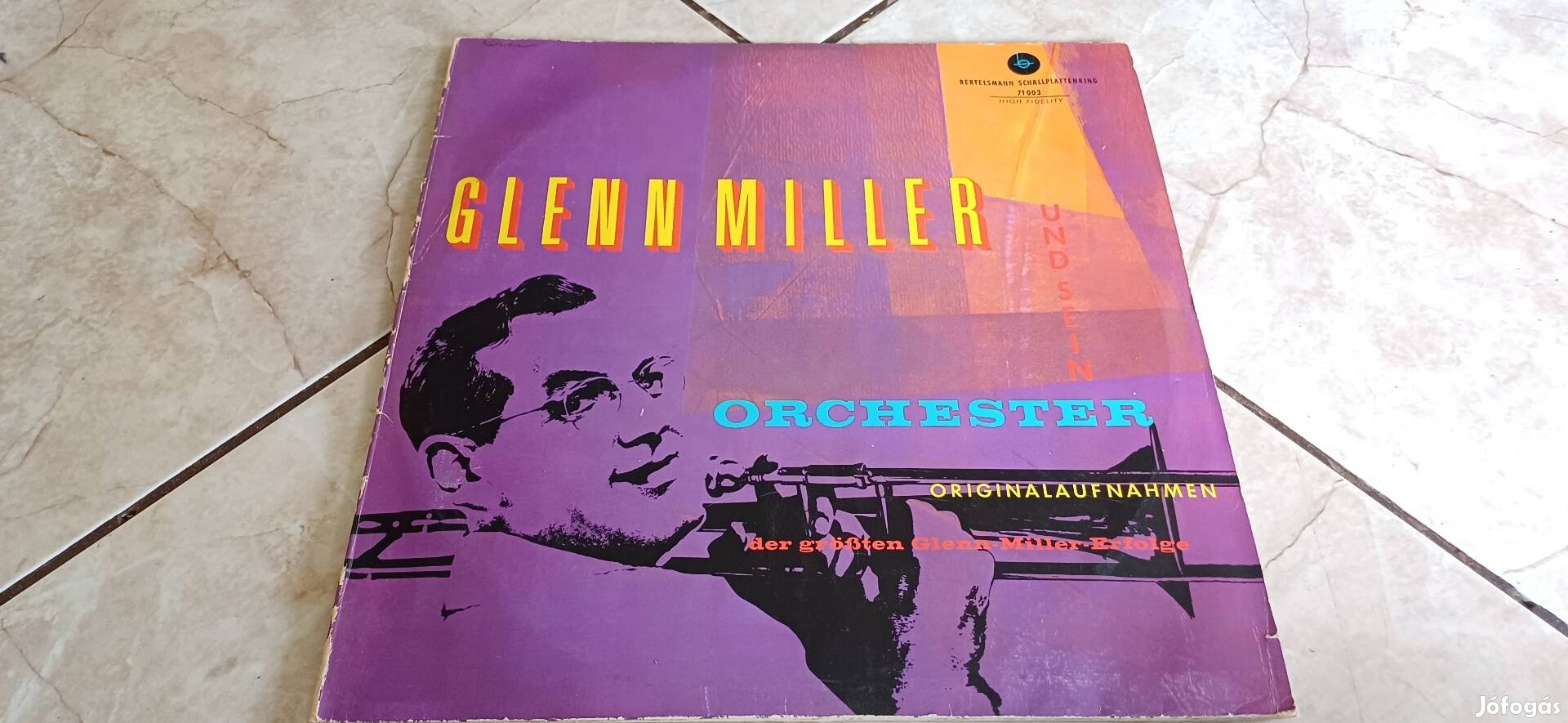 Glenn Miller dupla bakelit hanglemez