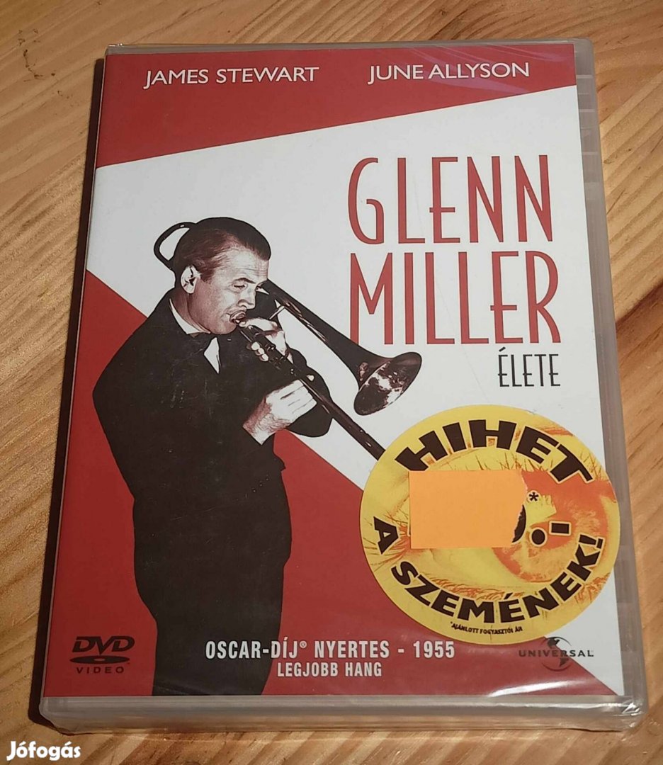 Glenn Miller élete dvd bontatlan James Stewart, June Allyson