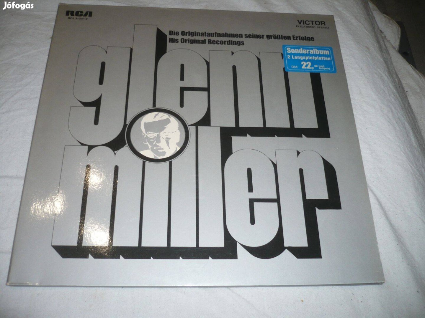 Glenn miller jazz bakelit lemez lp játszatlan német kiadás