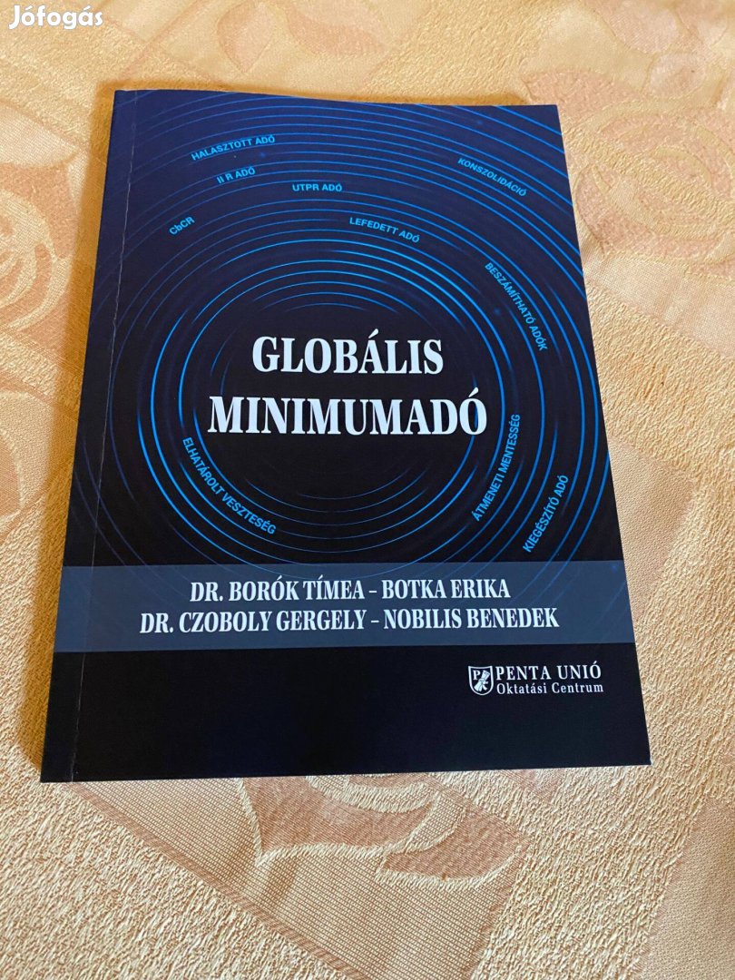 Globális Minimumadó - Szakkönyv