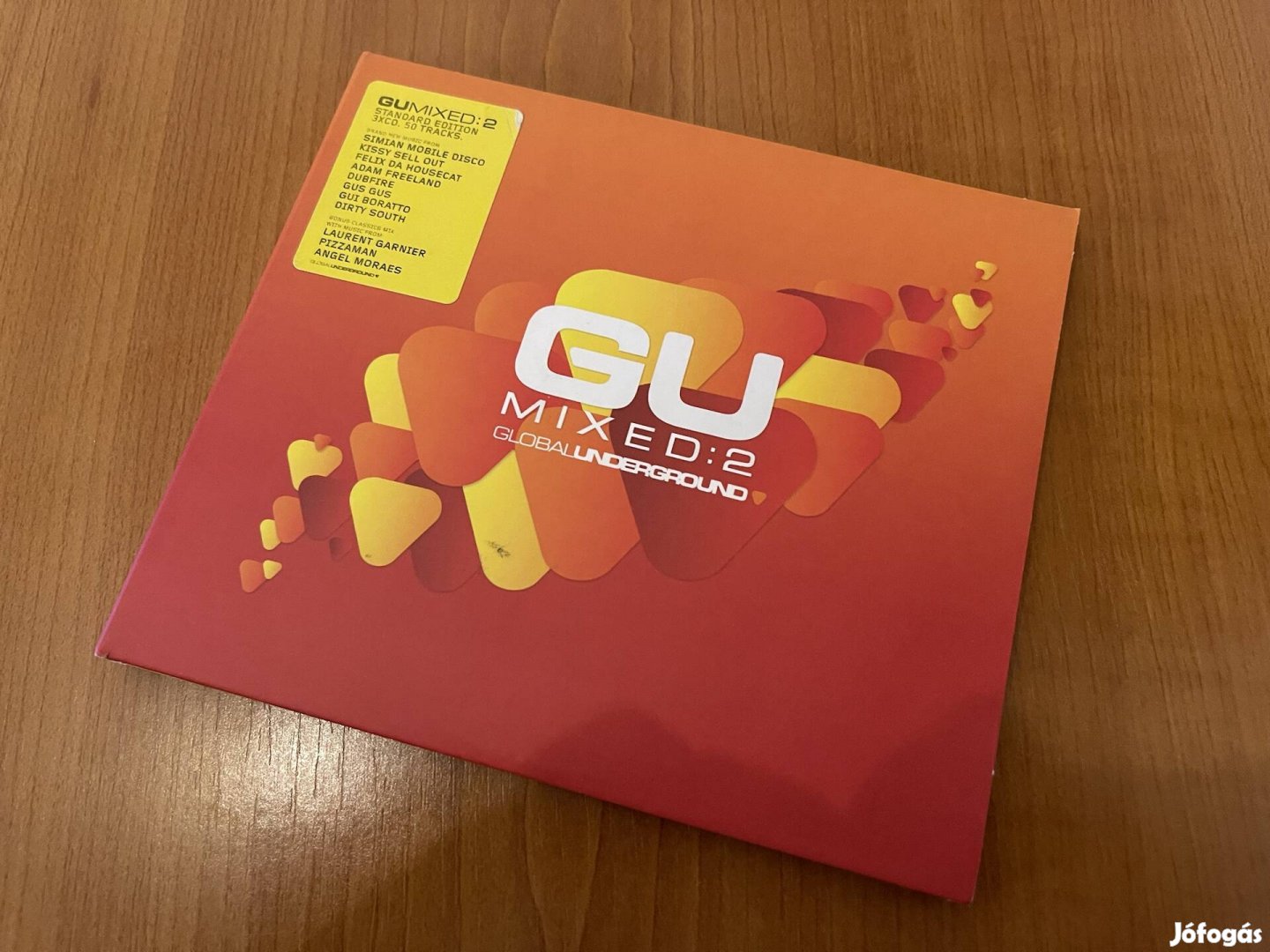 Globalunderground GU Mixed  3CD kiadás 
