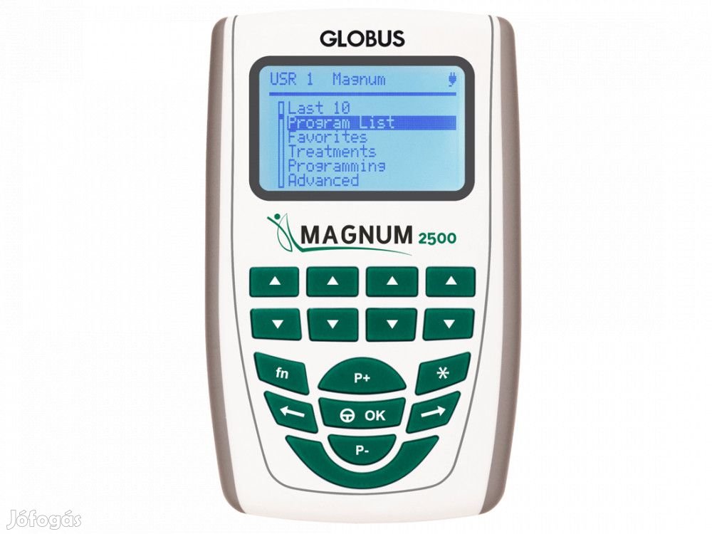 Globus Magnum 2500 mágnesterápiás készülék 24 hónap garancia