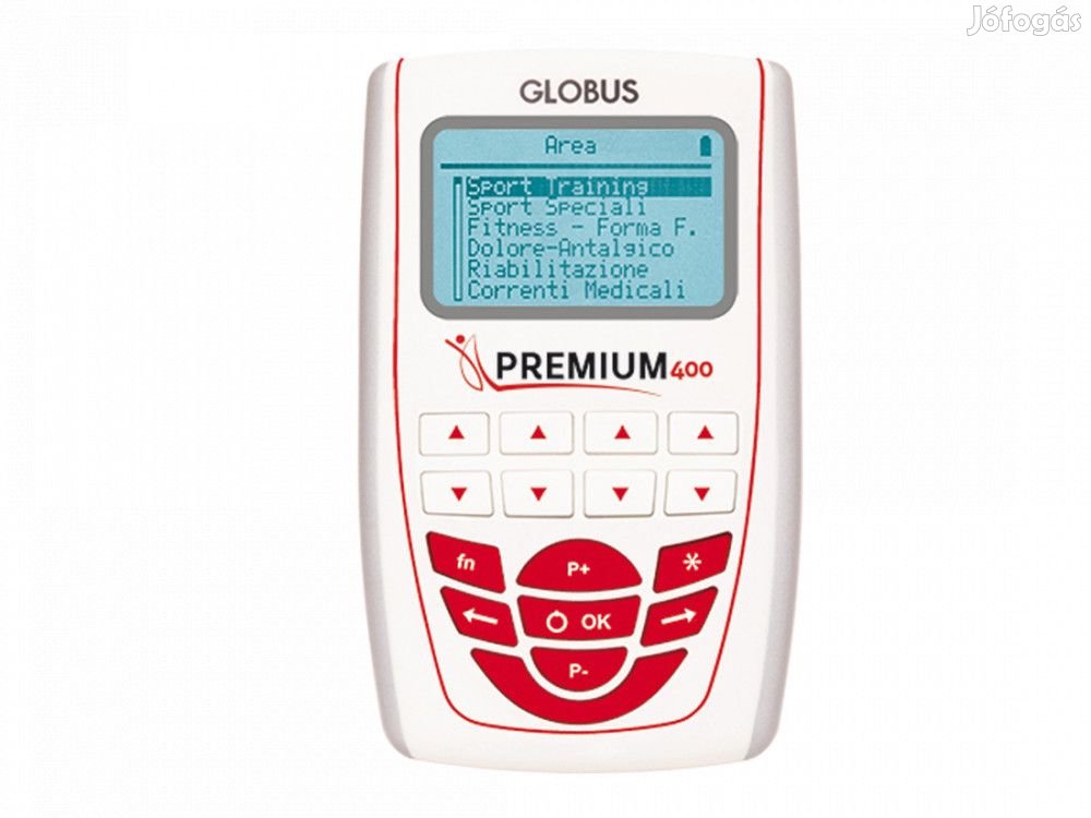 Globus Premium 400 TENS/EMS/MCR készülék 4 csatornás 24 hónap garanci