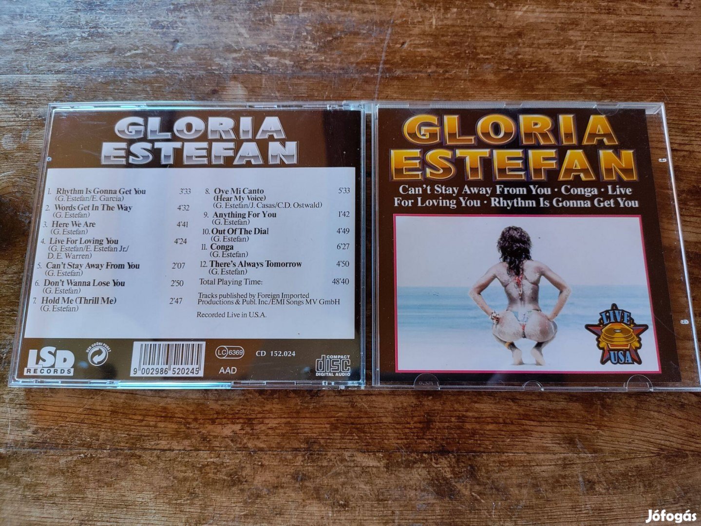 Gloria Estefan - Recorded Life in U.S.A CD