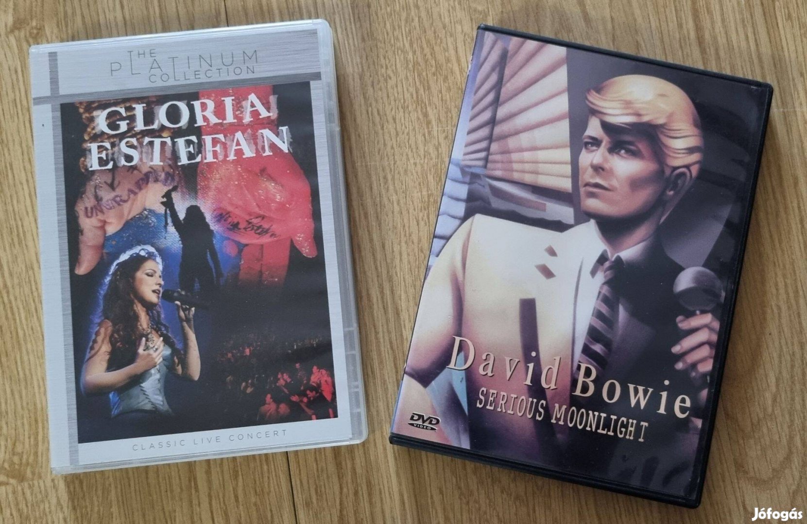 Gloria Estefan és David Bowie koncert DVD-k