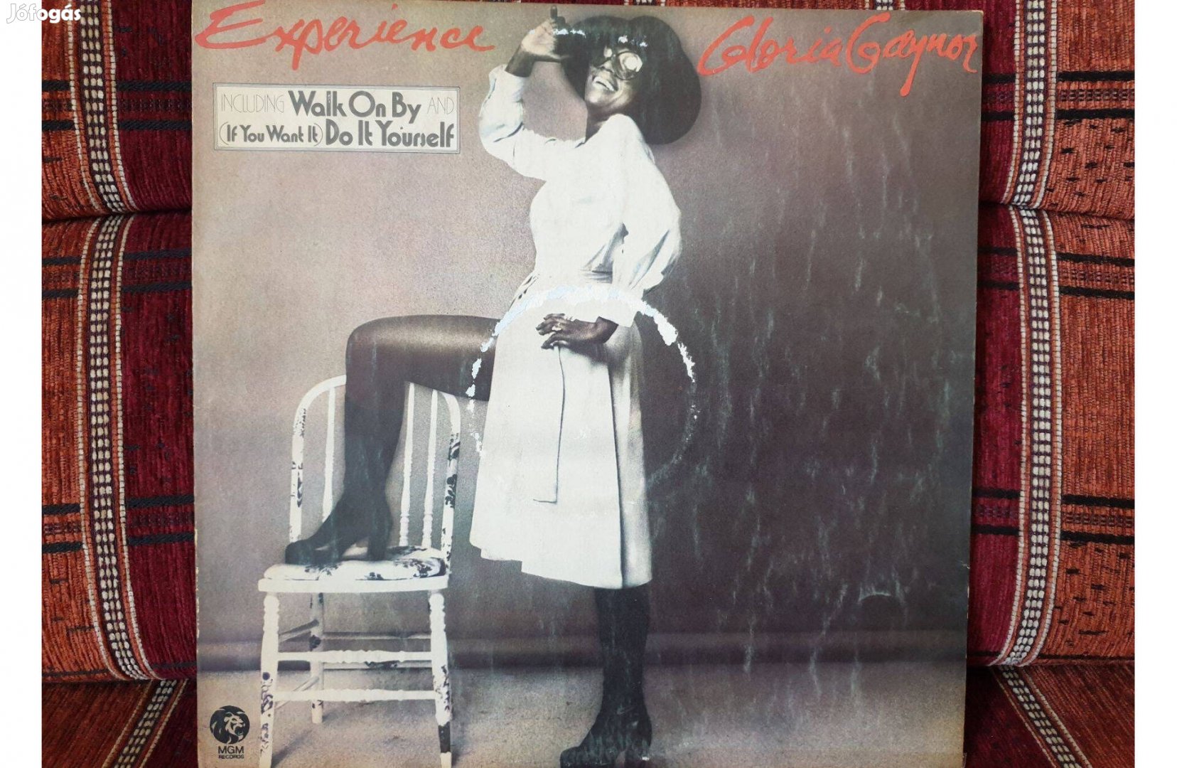 Gloria Gaynor - Experience hanglemez lemez bakelit Vinyl