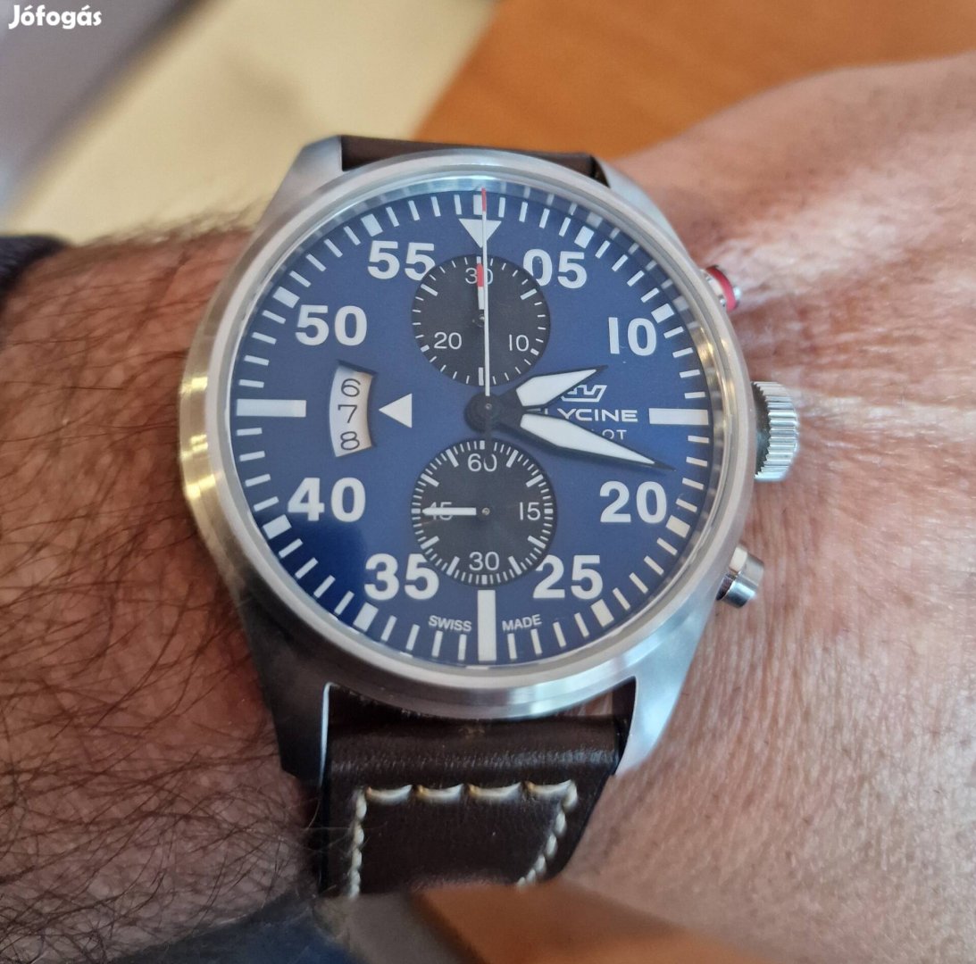 Glycine Airpilot chrono quartz 