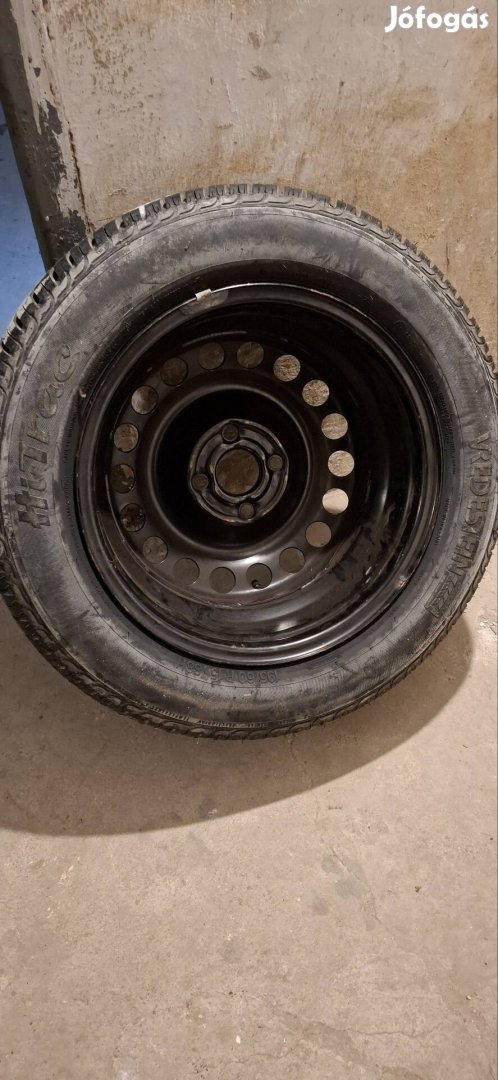 Gm R15 lemezfelni gumival, 6Jx15H2 ET49 4x100 1db
