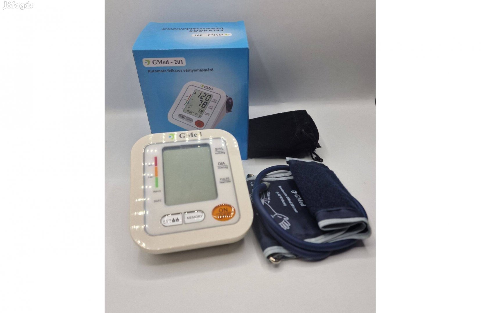 Gmed-201 felkaros automata vérnyomásmérő, újszerű