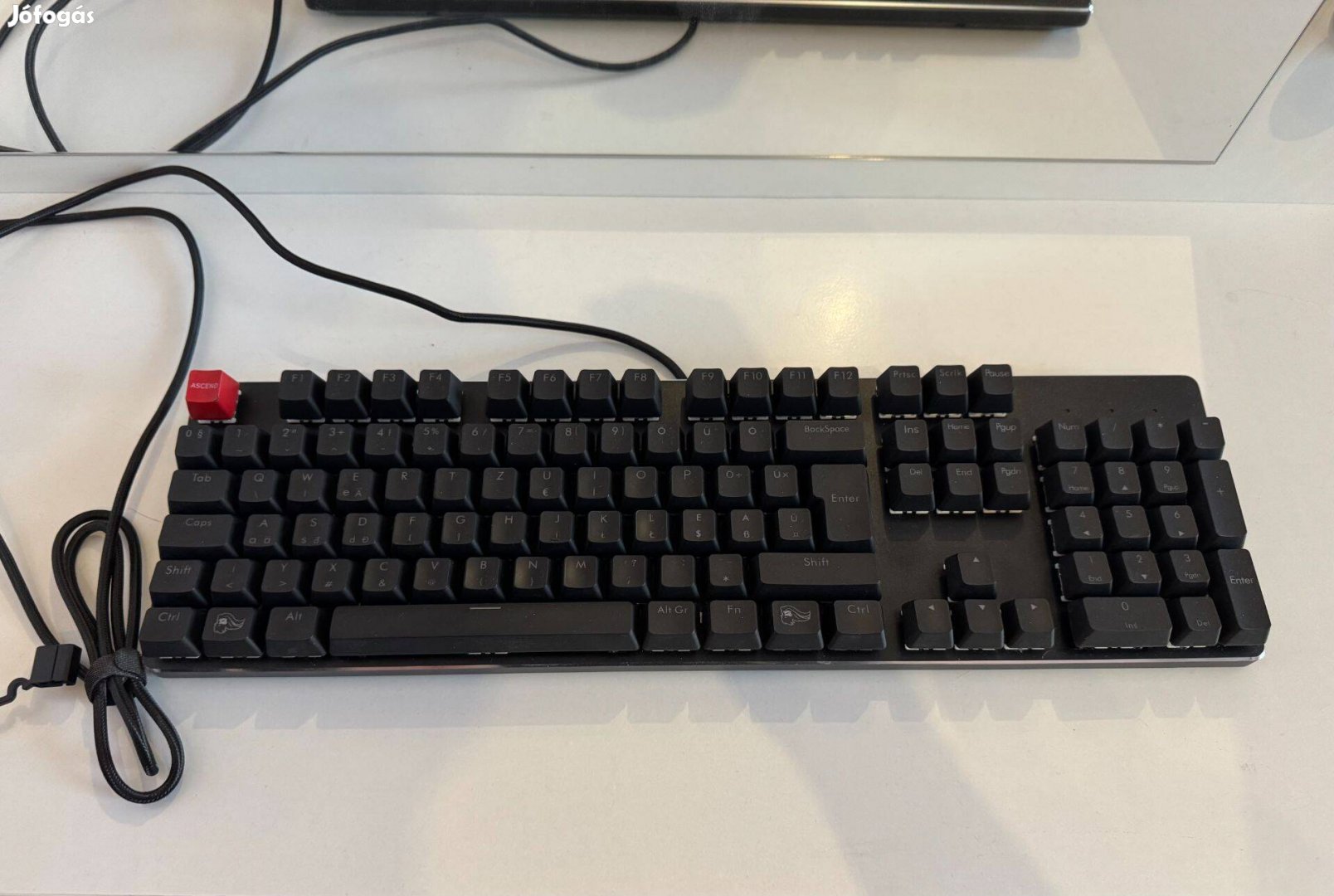 Gmmk-RGB-ISO HU mechanikus billentyűzet, Gateron brown