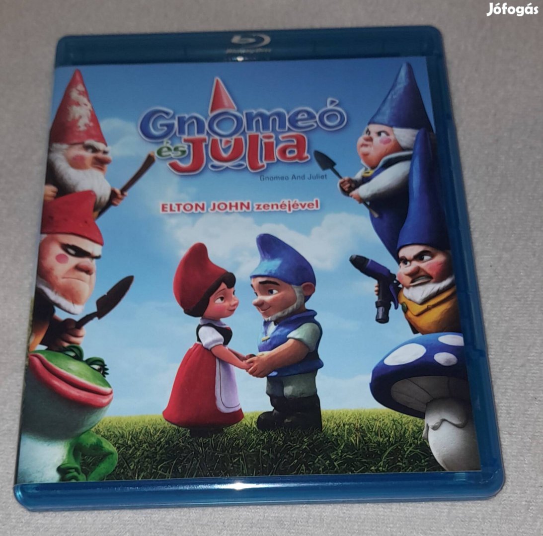 Gnómeó és Júlia Magyar Kiadású Blu-ray Film 