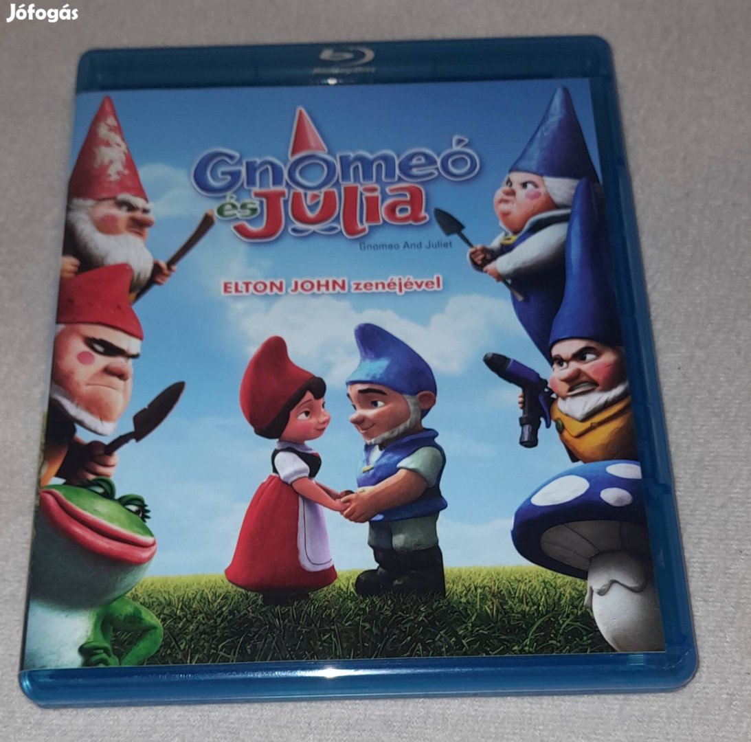 Gnómeó és Júlia Magyar Kiadású és Magyar Szinkronos Blu-ray Film 