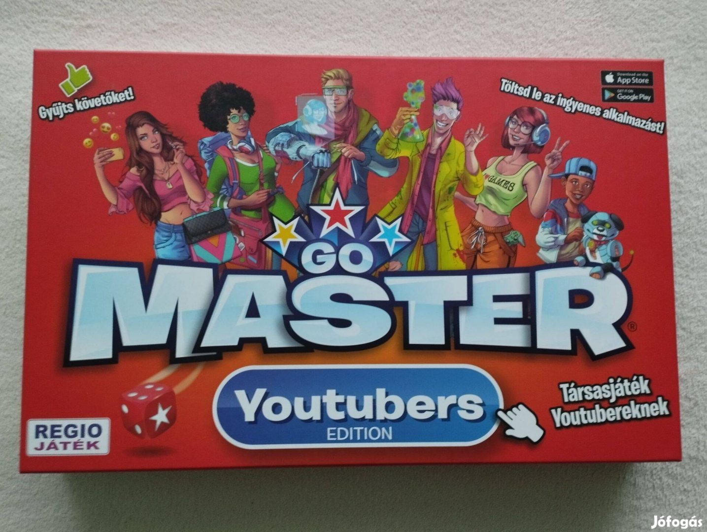 Go Master: Youtubers társasjáték. Új