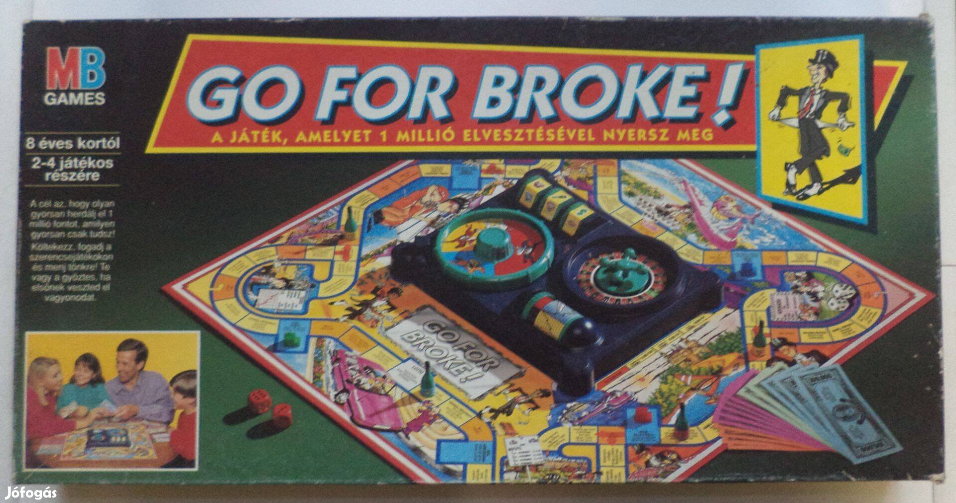 Go for Broke! /társasjáték,hiánytalan/