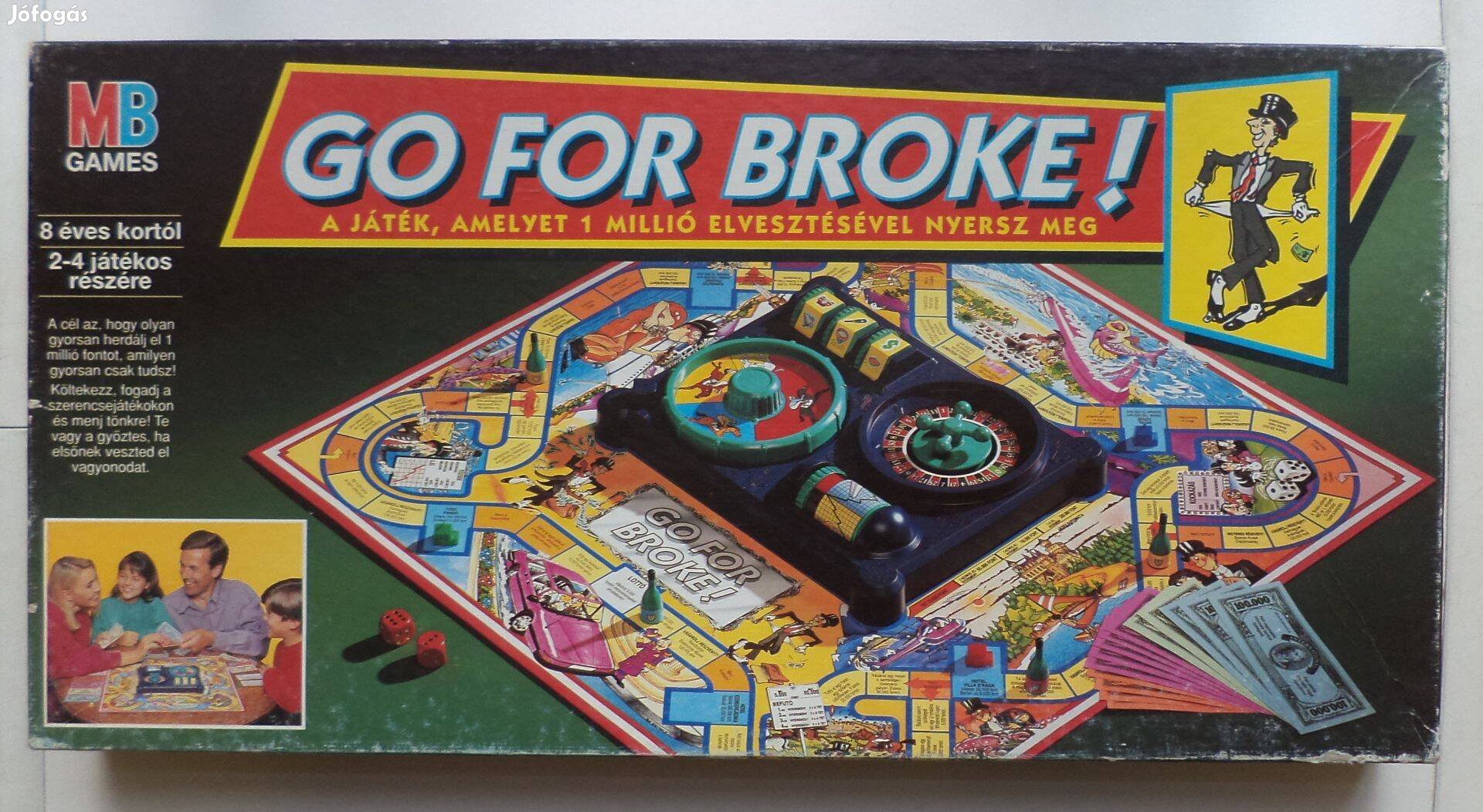 Go for broke! /társasjáték,hiánytalan/