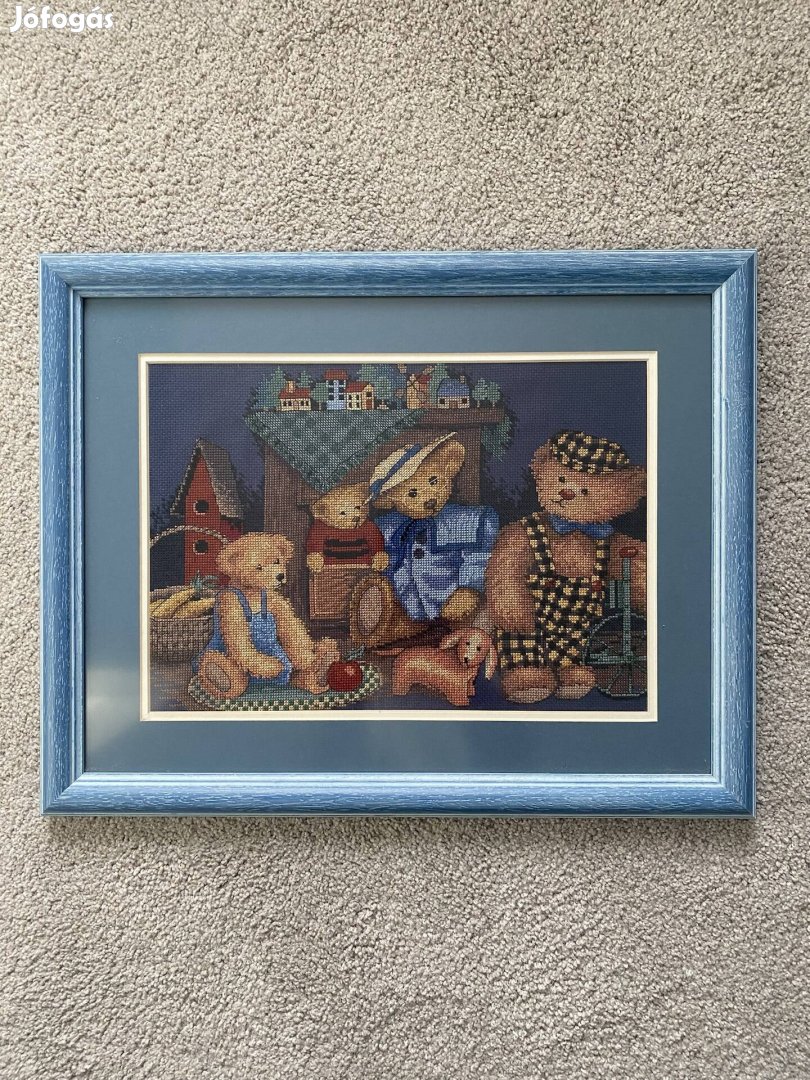 Gobelin hímzett kép 50x40