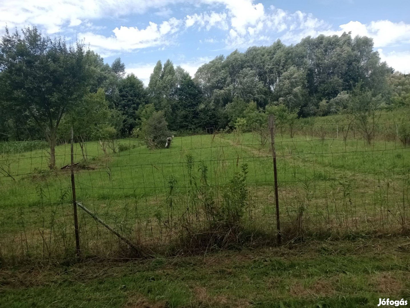 Göcseji zártkert Milejszegen kis patakkal