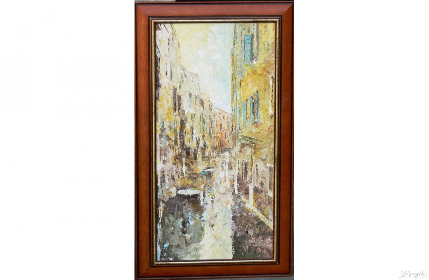 Göcsey József: Velence (60x30cm)