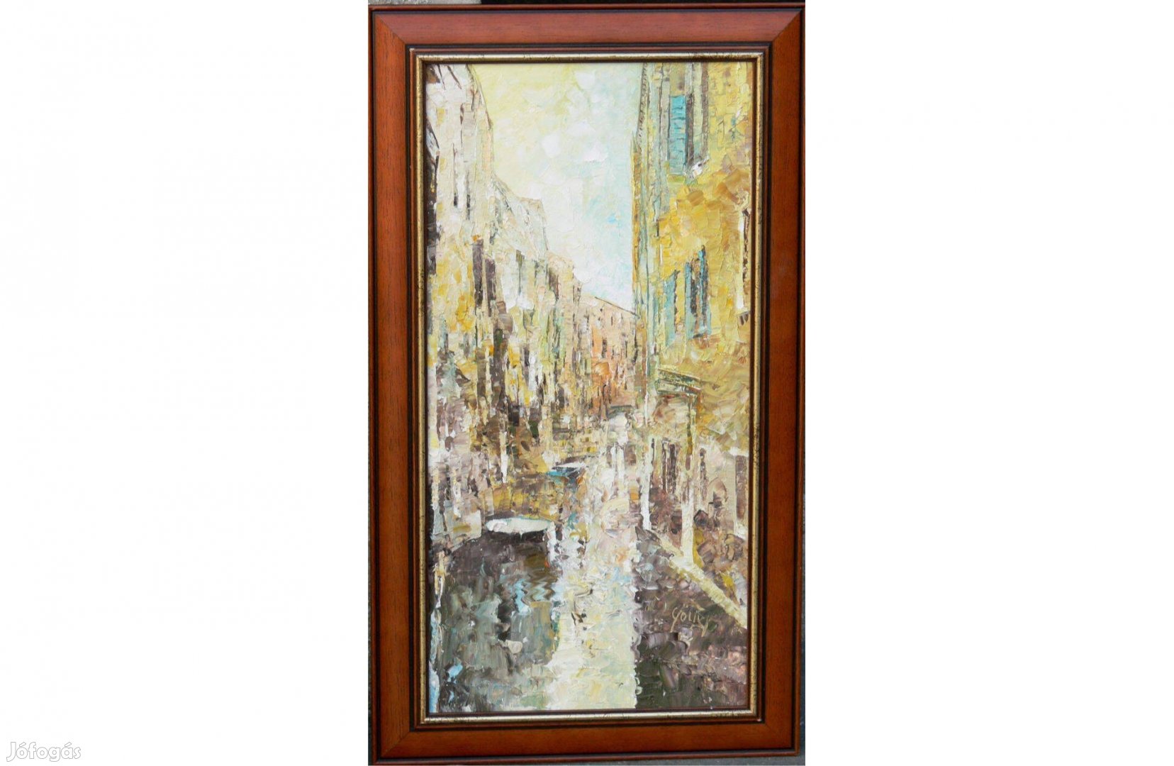 Göcsey József: Velence (60x30cm)