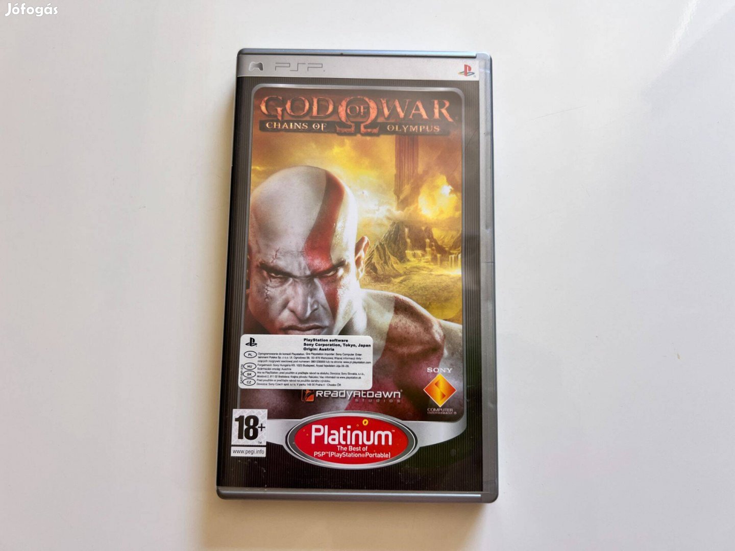 God Of War Chains Of Olympus Playstation PSP játék