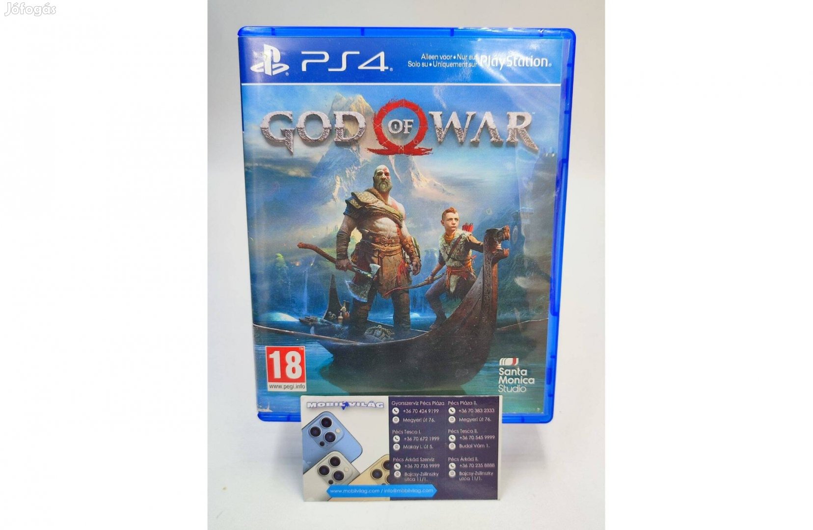 God Of War PS4 Garanciával #konzl0075