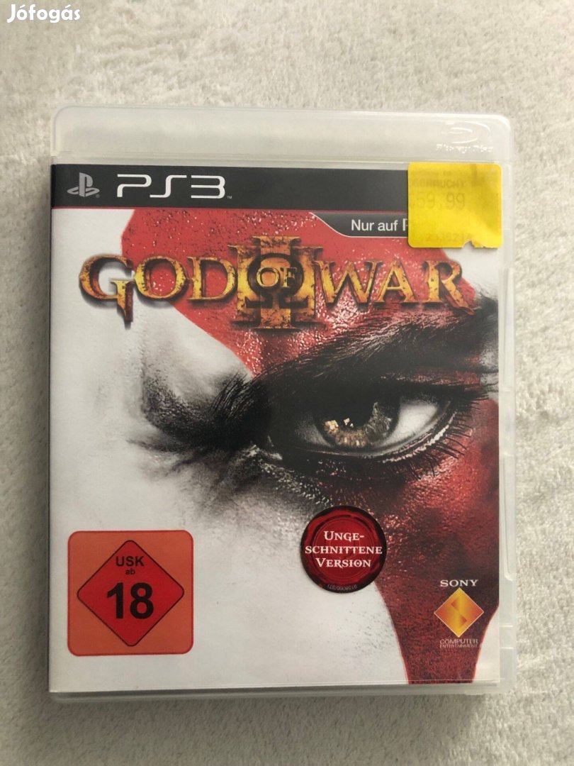 God of War 3 III Ps3 Playstation 3 játék