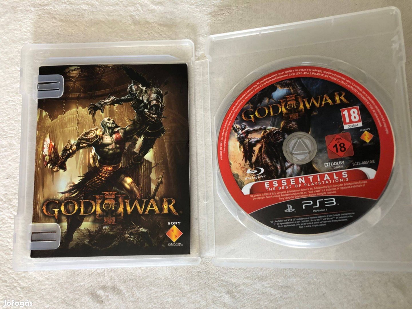 God of War 3 Ps3 Playstation 3 játék