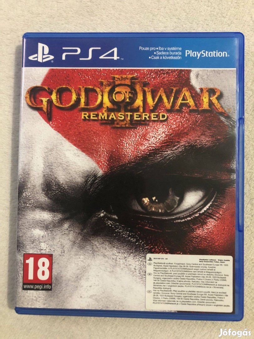 God of War III 3 Remastered Ps4 Playstation 4 játék