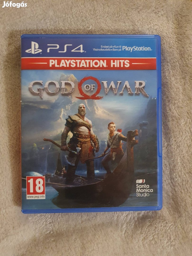 God of War PS4 játék karcmentes