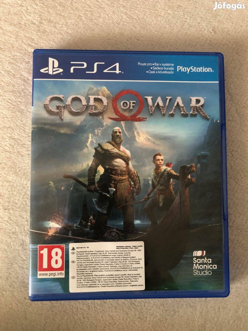 God of War Ps4 Playstation 4 magyar feliratos játék