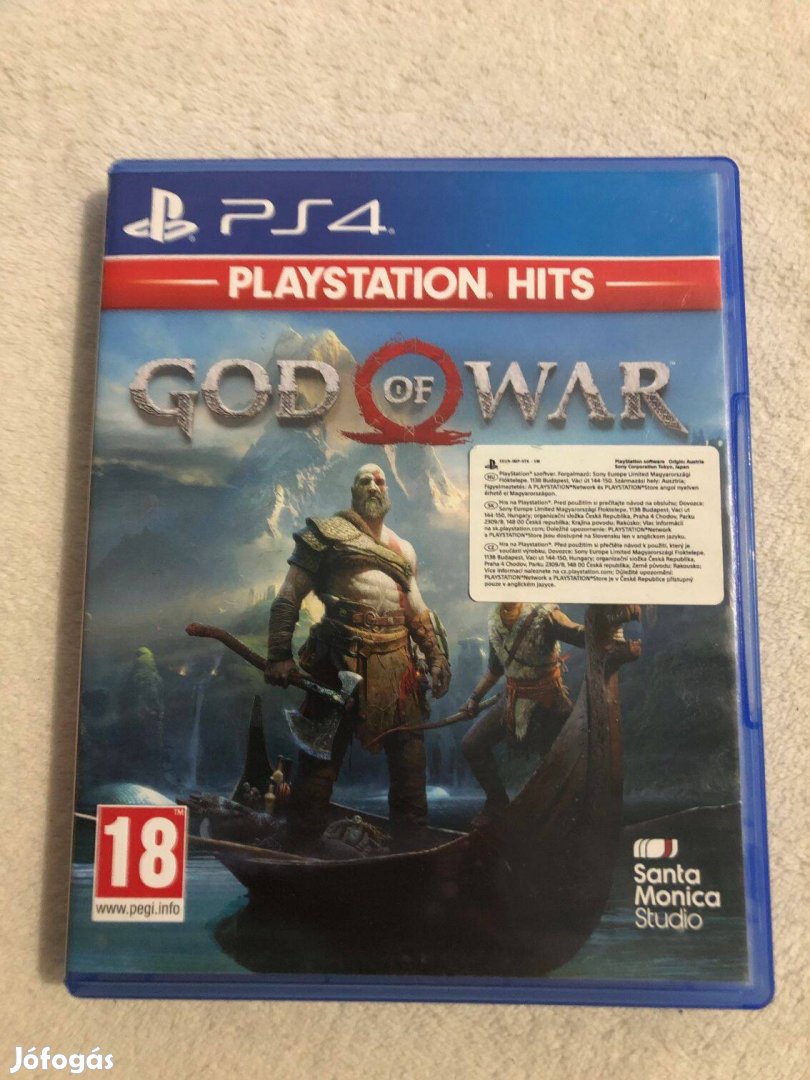 God of War Ps4 Playstation 4 magyar feliratos játék