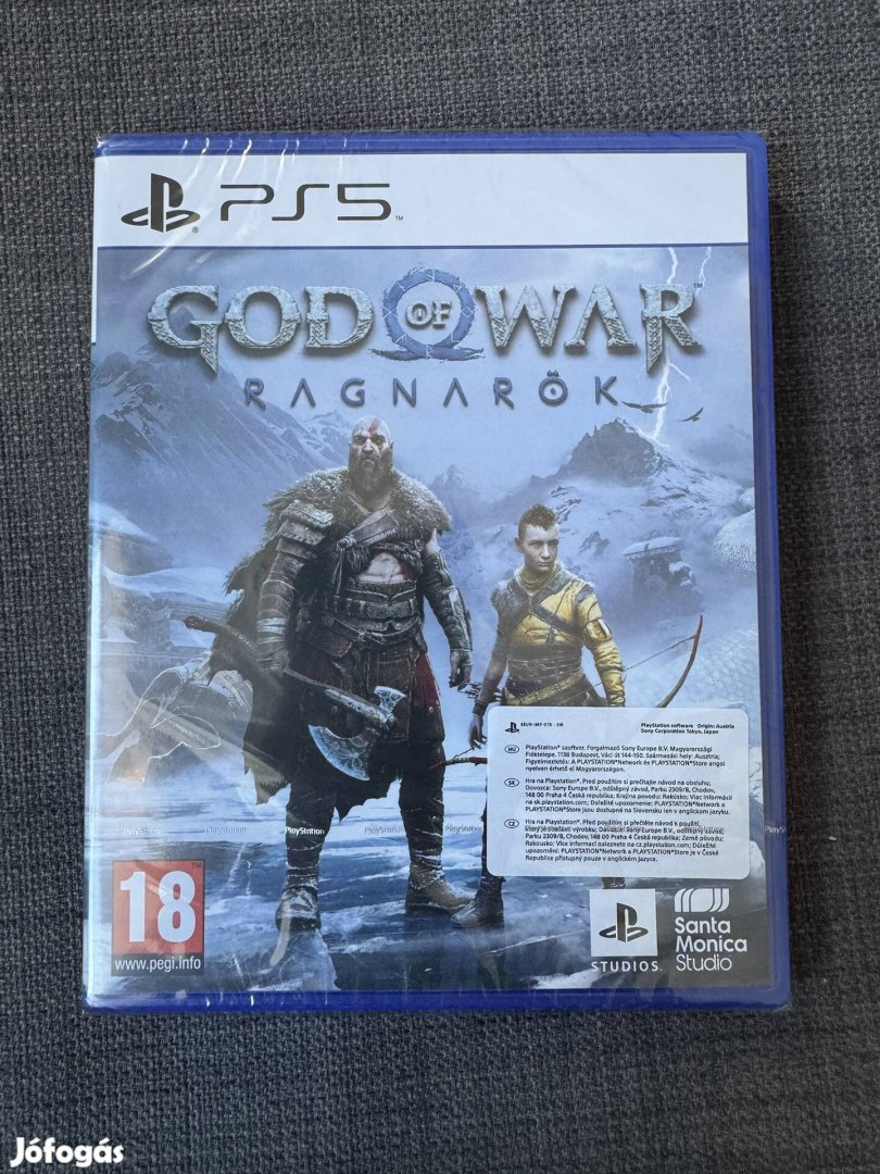 God of War Ragnarök PS5 (új, bontatlan)