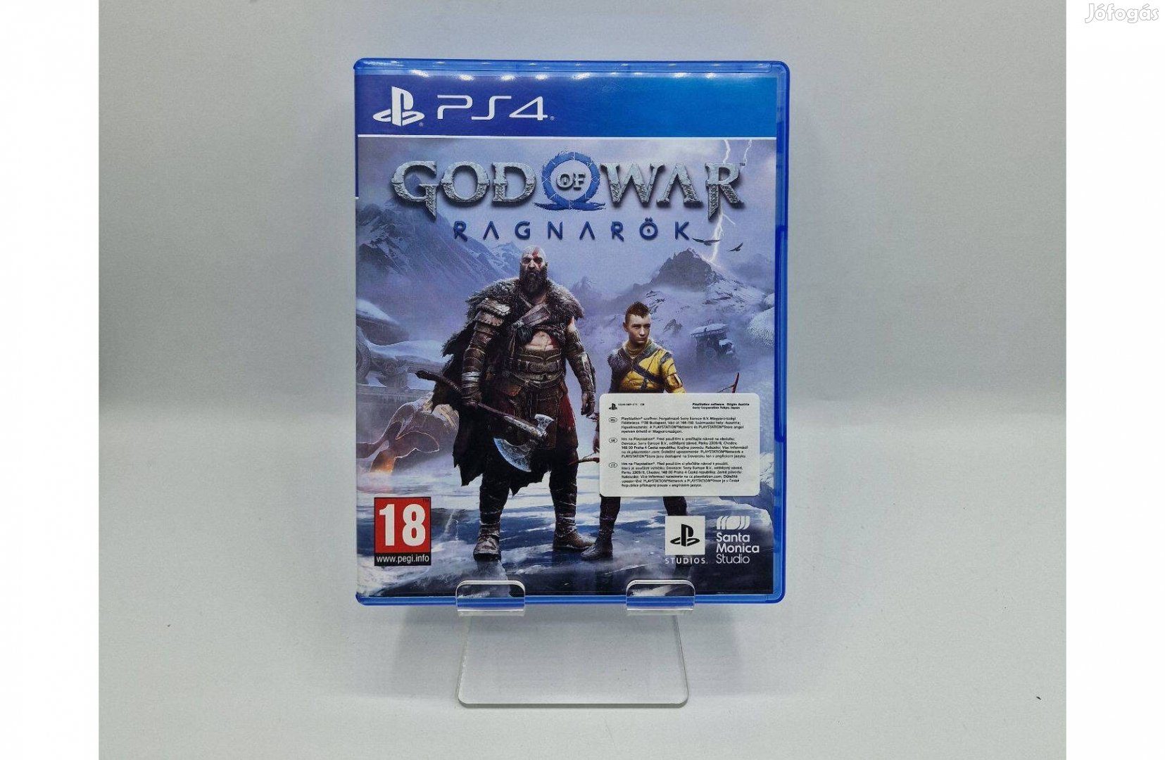 God of War Ragnarök - PS4 játék, használt