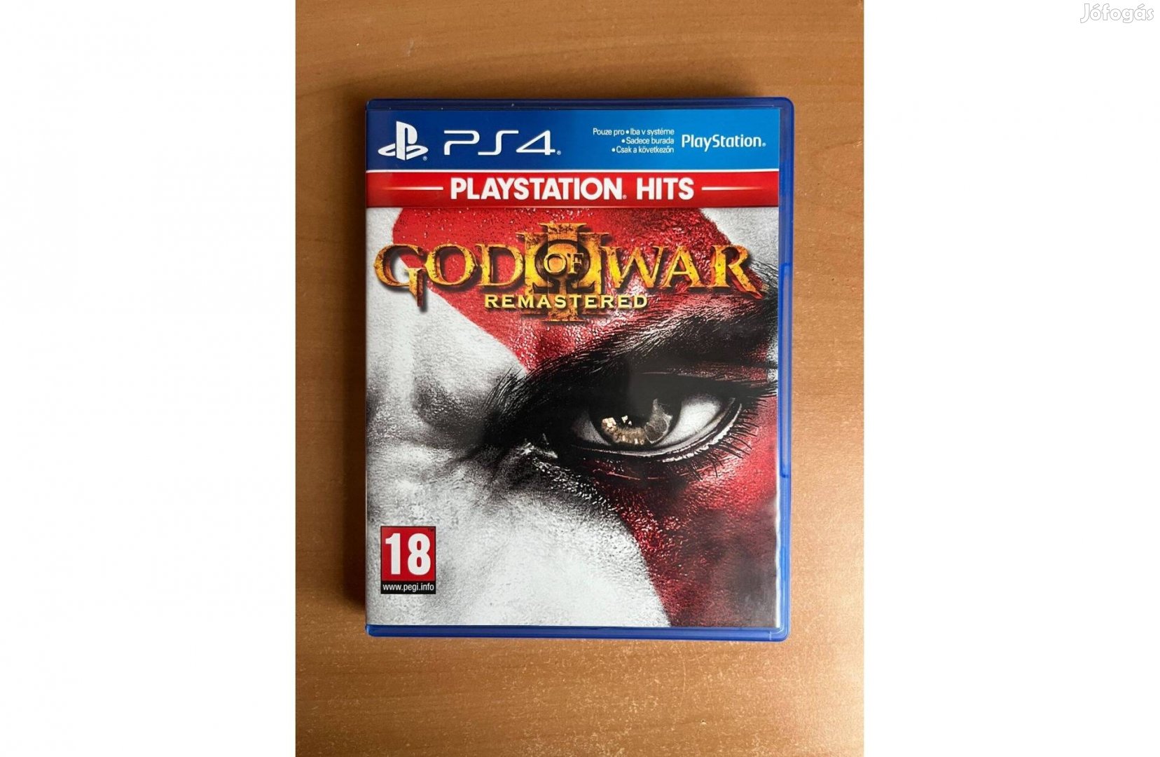 God of war III remastered ps4-re eladó!