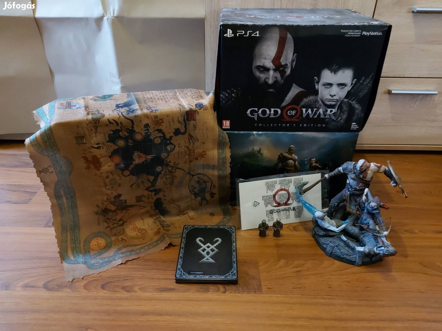 God of war (2018) gyűjtői kiadás eladó.